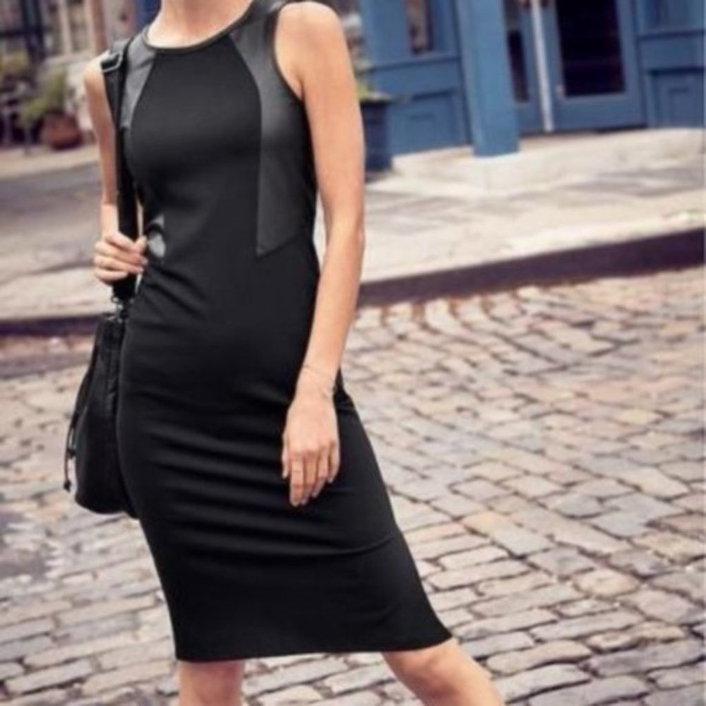 Athleta | Ponte Midi Night on The Town Dress | Black | Women’s Size XXS